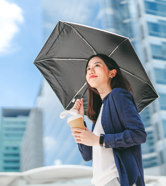 Umbrella manufacturing craftsmanship at SUGITA Co., Ltd. since 1936