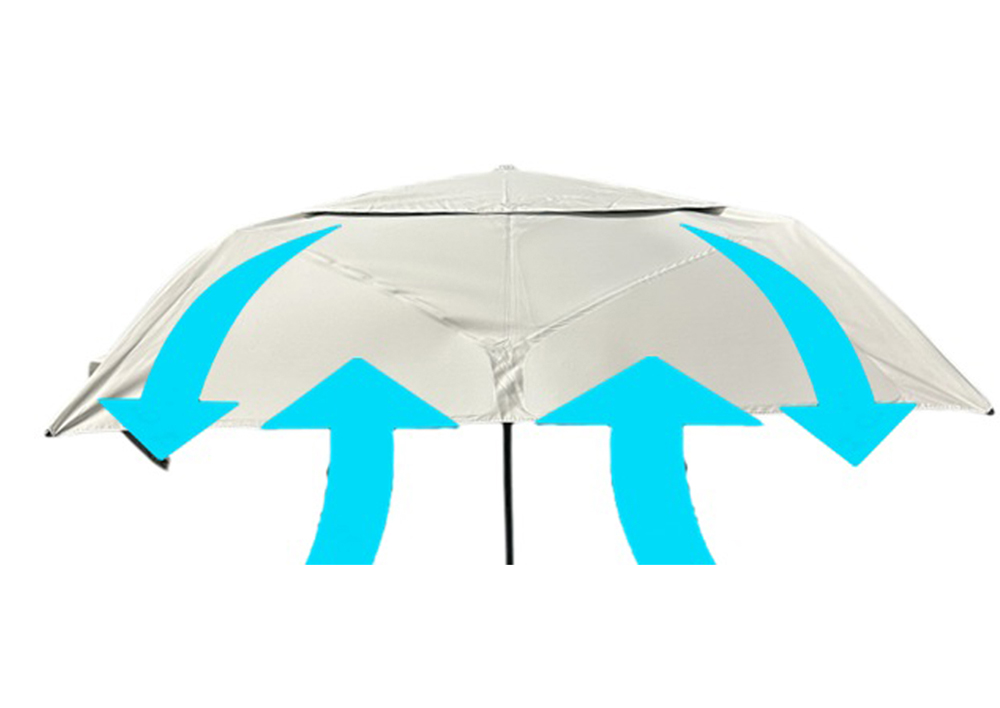 Built-in fan of WITH FAN